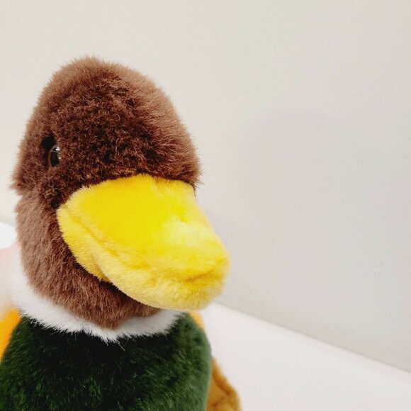 Vtg 1997 Soft Classics Mallard Duck Plush Stuffed Animal Toy - Picture 7 of 7